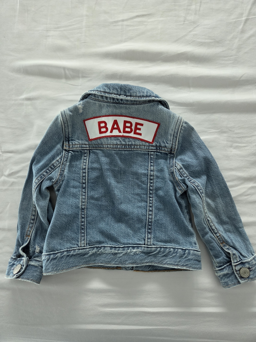 GAP Toddler BABE Blue Denim Jacket